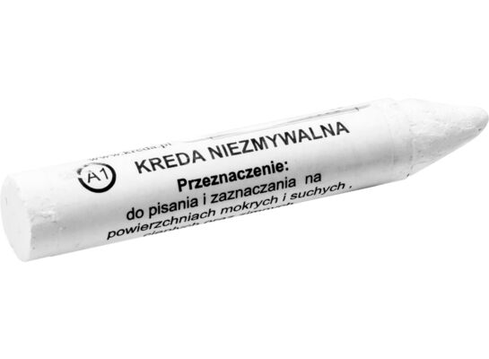 Kreda biała niezmywalna typ A opakowanie - 1 sztuka Condor