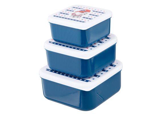 Pojemnik śniadaniowy komplet 3szt.Easy morning