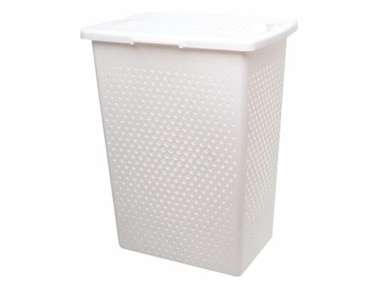Kosz na pranie Malva Slim 37 l biały