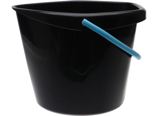 Wiadro SUPREMO 10 l czarny turkus