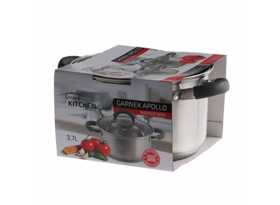 Garnek Apollo 18 cm 2,7 l szary