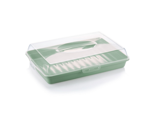 Pojemnik Roma 45 x 31 x 10 cm oliwkowy