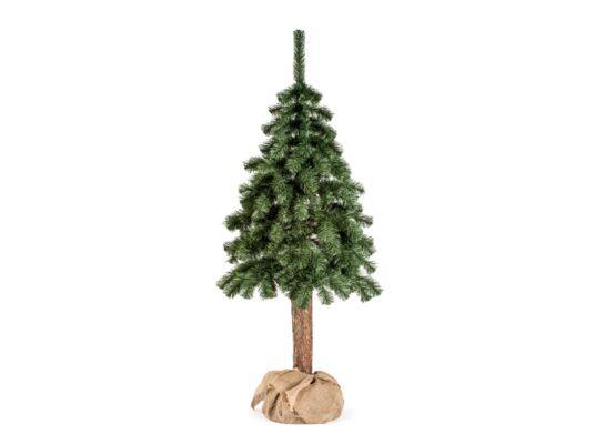 Choinka sztuczna na pniu 180 cm zielony