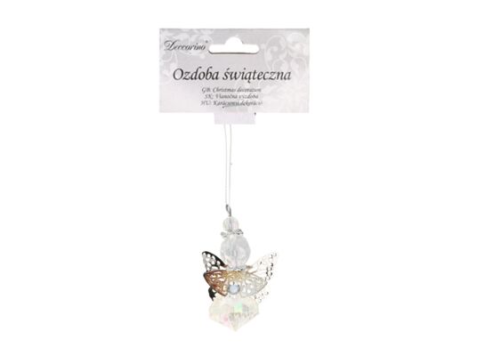 Zawieszka Aniołek 6 cm mix