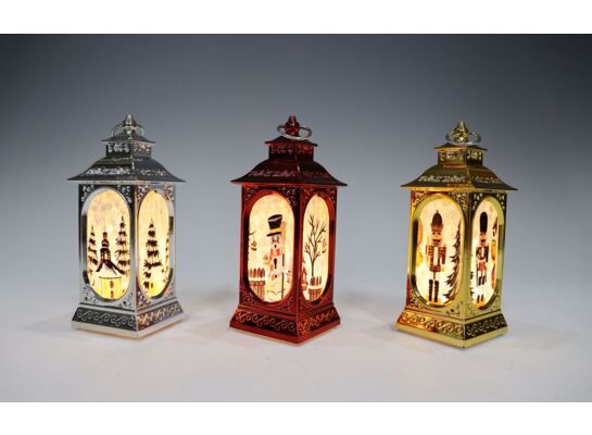 Latarenka LED 5,2 x 5,2 x 12,5 cm mix