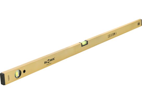 Poziomica anodowana złota 100 cm