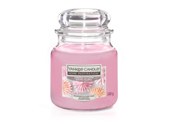 Świeca Yankee Candle Home Inspiration słoik średni Sugared Blossom