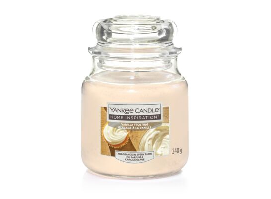 Świeca Home Inspiration słoik średni Vanilla Frosting Yankee Candle