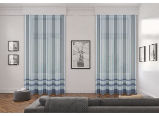 Firanka gotowa 200 x 250 cm biała taśma