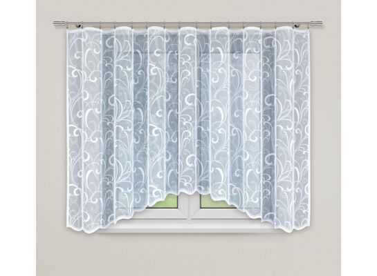 Firanka żakardowa 160 x 300 cm biała
