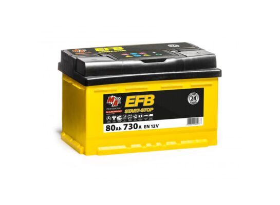 Akumulator MA PROFESSIONAL EFB START-STOP  80 Ah / 730 A / LB4