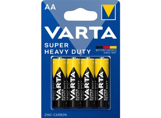 Baterie paluszki Superlife AA R6P Blister 4 szt. VARTA