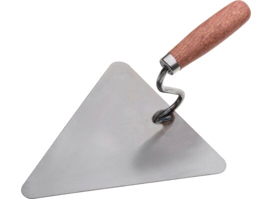 Kielnia trójkątna duża 200 mm spawana szlifowana drewniana rączka Condor