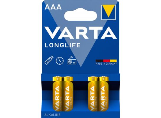 Baterie Longlife AAA LR03 Blister 4 szt. VARTA