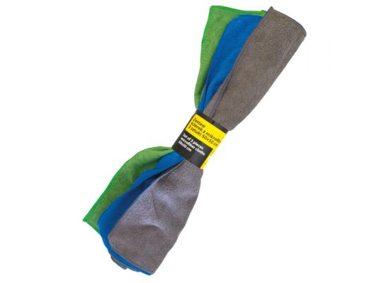 Zestaw ściereczek z mikrofibry 3 szt. 50cm x 50cm Moje Auto Virage