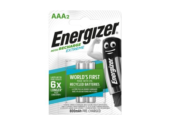 Akumulatorki do ładowania Extreme AAA HR3/2 800mAh ENERGIZER