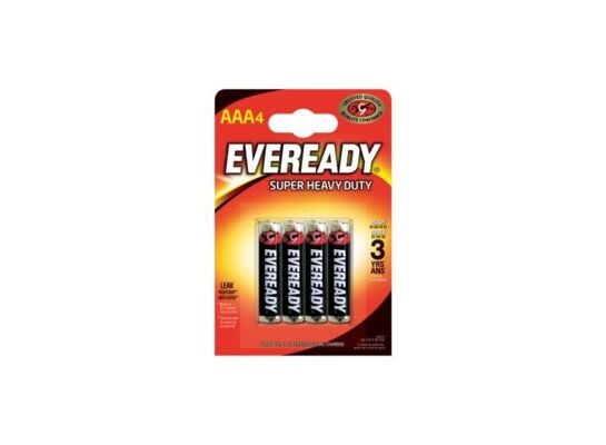 Bateria Eveready Super Heavy Duty Cynkowa AAA R3 Blister 4 szt. ENERGIZER