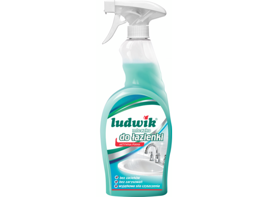 Mleczko do czyszczenia łazienki spray 750 ml Ludwik