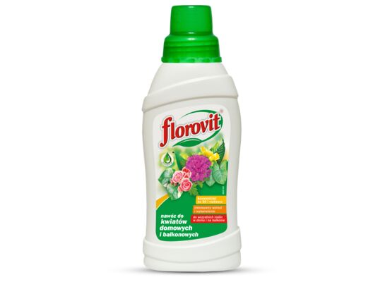 Nawóz do kwiatów domowych i balkonowych butelka 0,55 kg Florovit