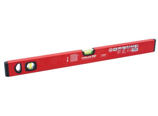 Poziomica alu 2 libelki dokładność 0 5mm/1 m 180 cm Proline hd