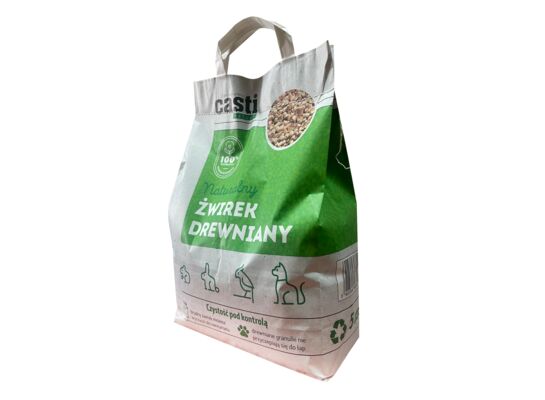 Żwirek drewniany uniwersalny zapach naturalny 5 l Casti