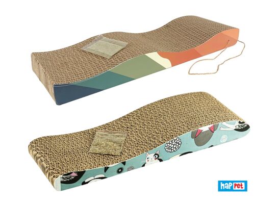 Drapak kartonowy 43 cm mix kolorów