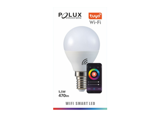 Żarówka smart LED Wi-Fi E14 5,5 W RGB Tuya