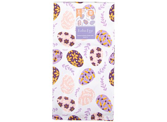 Ścierka kuchenna Festive Eggs 40 x 60 cm fiolet