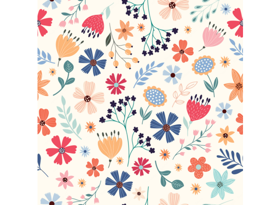 Ścierka kuchenna Flower Bomb 40 x 60 cm czerwony