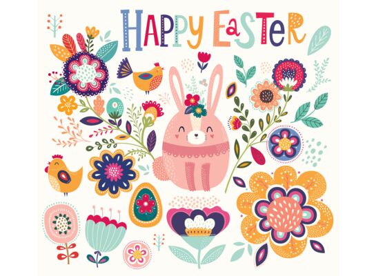 Ścierka kuchenna Flower Bomb 40 x 60 cm róż