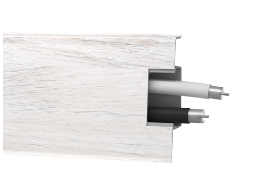 Listwa przypodłogowa MACK 60 mm dąb bielony Arbiton