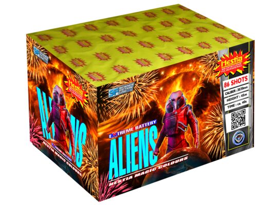 Wyrzutnia 86 strzałów HE7071 16/16/18,5 mm