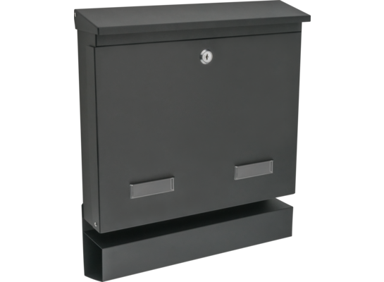 Skrzynka na listy LARGOS C4 z tuba grafit