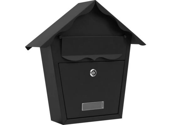 Skrzynka na listy DOMEK C5 czarny mat
