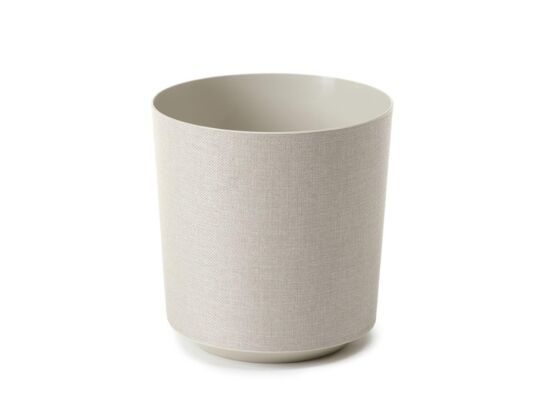 Donica GAMA 19 cm textil - b/bawełniany + t/k70