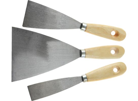 Szpachelka malarska, komplet: 3 sztuki 25, 50, 80 mm, Condor