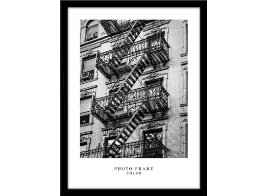 Ramka na zdjęcia Floryda 30 x 40 cm czarny