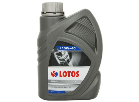 Olej DIESEL 15W-40 1 l Lotos