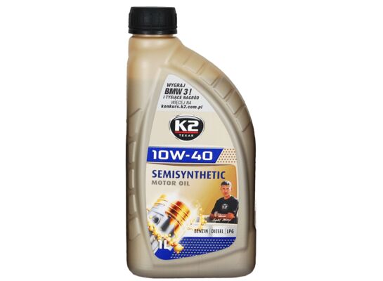 Olej TEXAR semisyntetic 10W-40 (B / D / LPG) 1 l K2