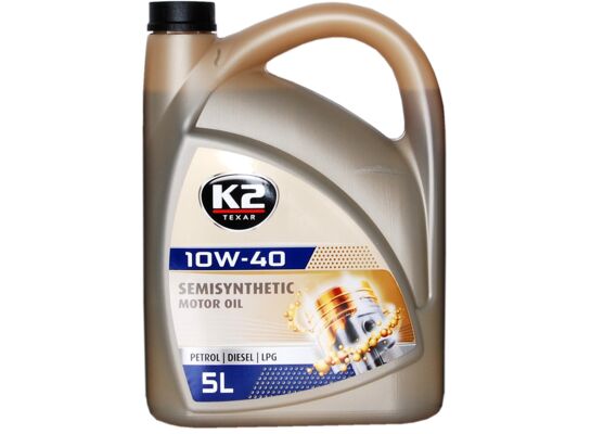 Olej SEMISYNTHETIC 10W-40 (B / D / LPG) 5 l K2