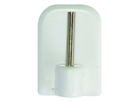 Haczyk samoprzylepny 4 szt. biały GO/ON!