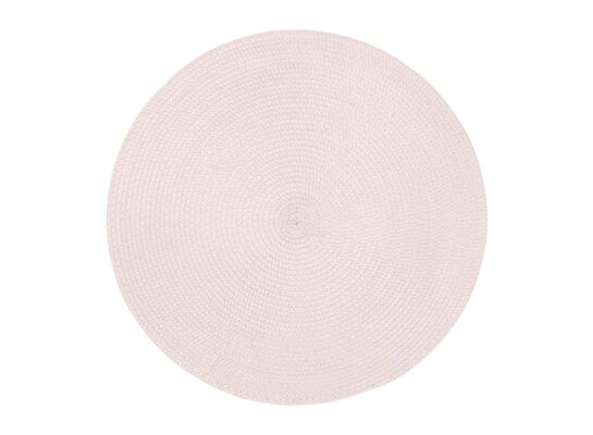 Mata stołowa okrągła Hawai 38 cm różowa AMBITION
