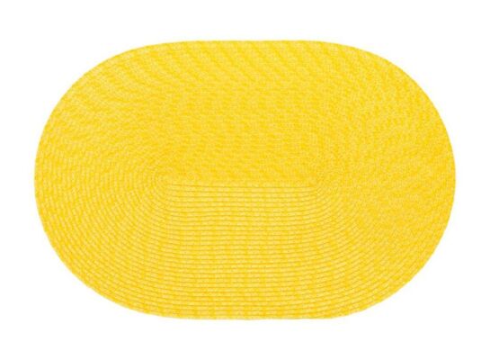 Mata stołowa 45 x 30 cm żółta AMBITION
