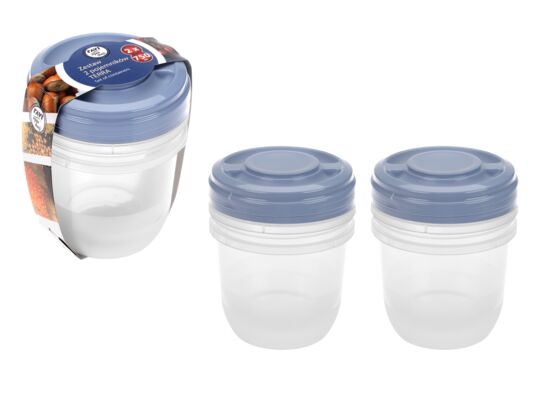 Zestaw pojemników Terra 2 x 750 ml BG-635