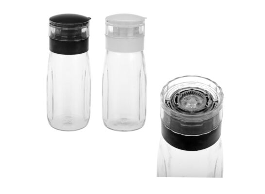 Młynek do pieprzu/soli 300 ml czarny/biały