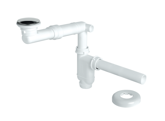 Syfon umywalkowy teleskopowy oszczędzający przestrzeń Loco