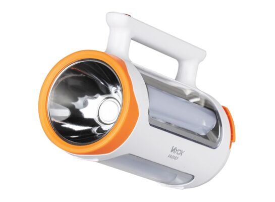 Latarka akumulatorowa 2 w 1 ze światłem bocznym i powerbankiem VA0085 Vayox