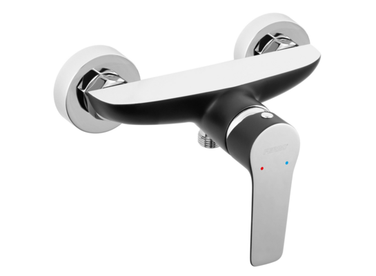 Bateria natryskowa DORIS czarna chrom