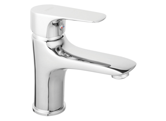 Bateria umywalkowa stojąca LARA chrom