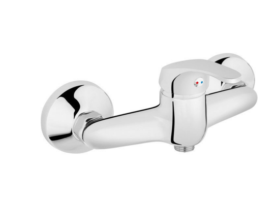 Bateria natryskowa bez natrysku SLIM chrom